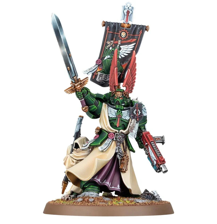 Games Workshop Dark Angels Azrael Supreme Grand Master Chapter Master Warhammer 40,000 Plastic Miniature