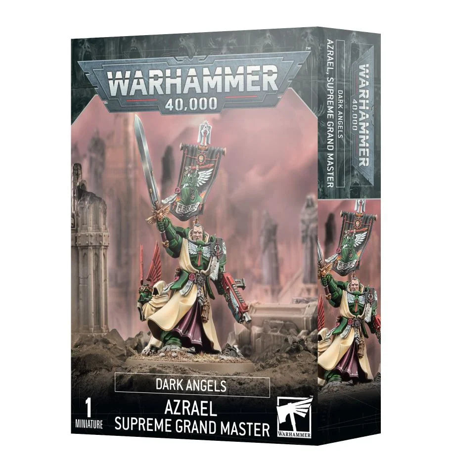 Games Workshop Dark Angels Azrael Supreme Grand Master Chapter Master Warhammer 40,000 Plastic Miniature