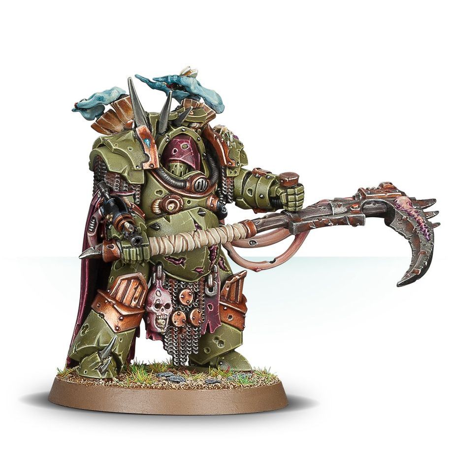 Games Workshop Death Guard Deathshroud Bodyguard Mortarion Guard Nurgle Warhammer 40,000 Plastic Miniatures Set
