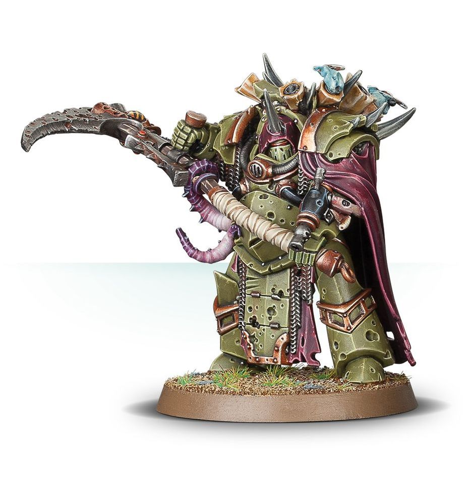 Games Workshop Death Guard Deathshroud Bodyguard Mortarion Guard Nurgle Warhammer 40,000 Plastic Miniatures Set