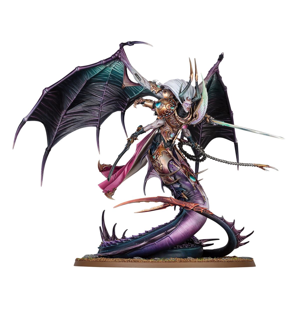 Games Workshop Emperor's Children Fulgrim Daemon Primarch of Slaanesh Warhammer 40,000 Plastic Miniature