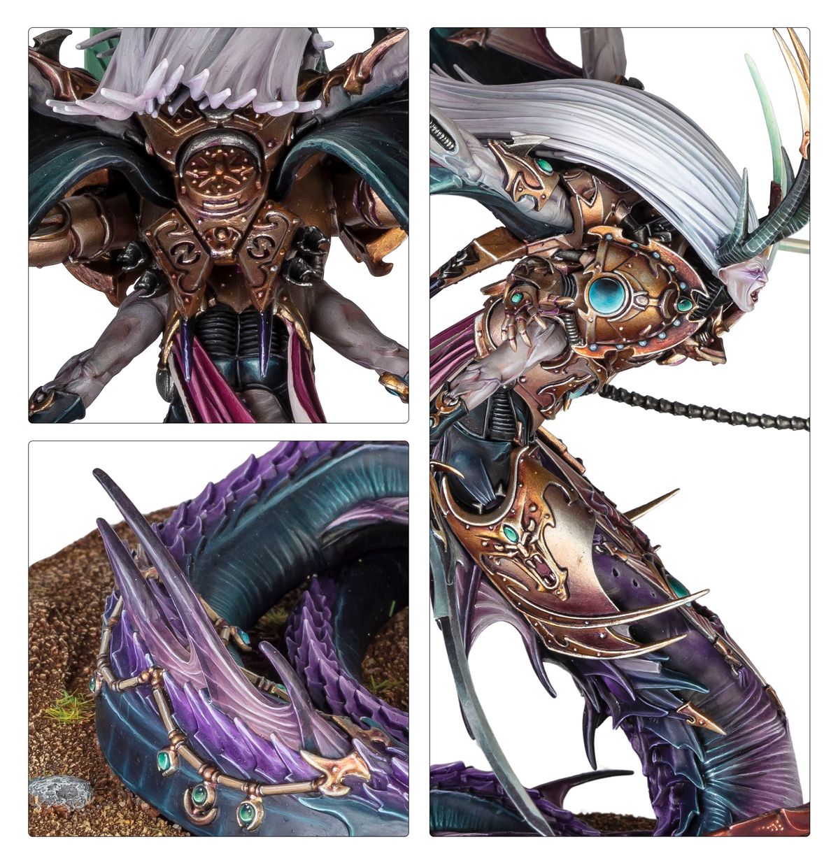 Games Workshop Emperor's Children Fulgrim Daemon Primarch of Slaanesh Warhammer 40,000 Plastic Miniature