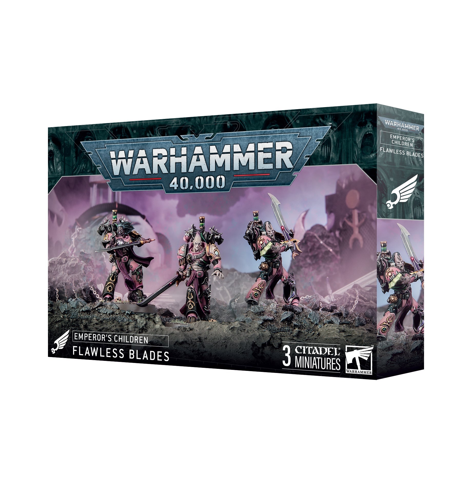 Games Workshop Emperor's Children Flawless Blades Warhammer 40,000 Plastic Miniatures Set